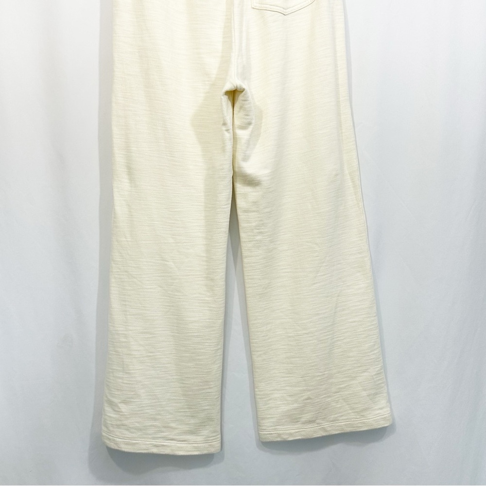AG Adriano Goldschmied The North Cotton Wide Leg Pants in Ivory - Picture 9 of 12